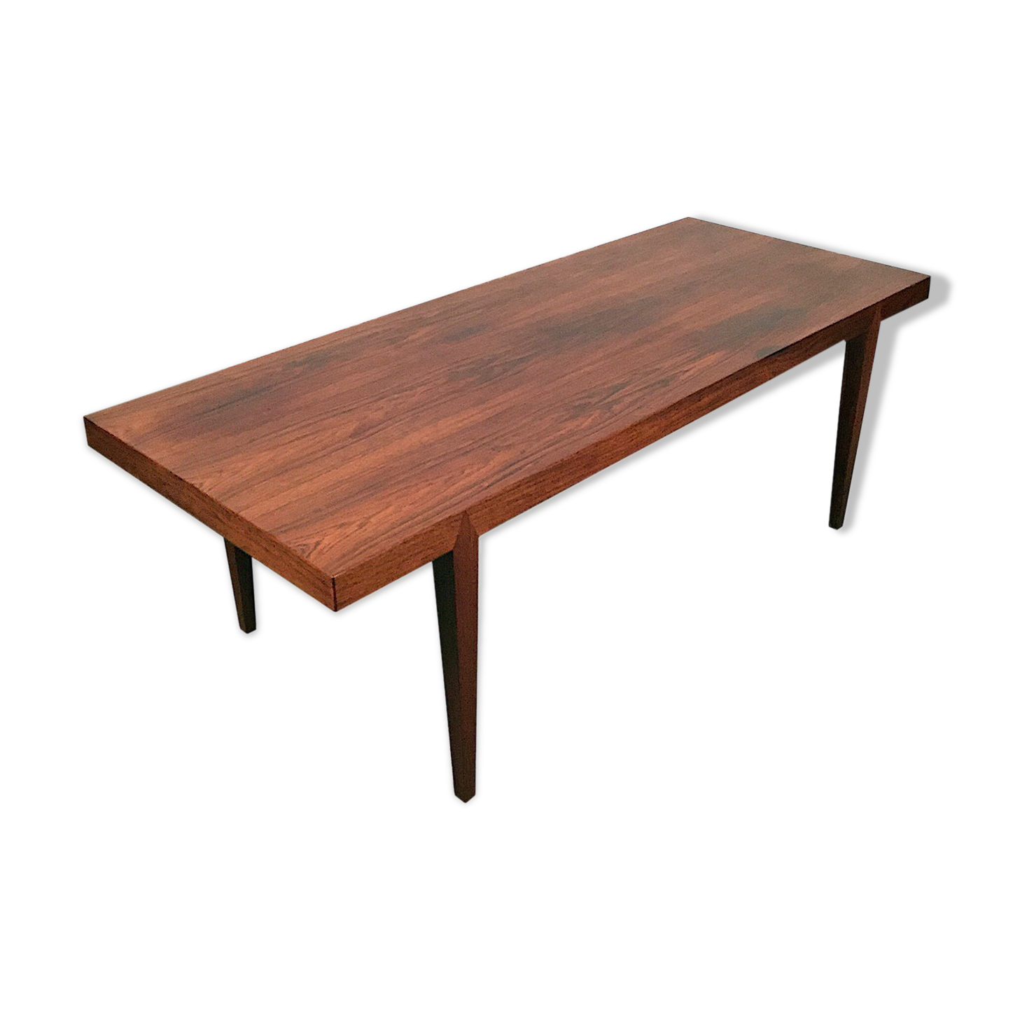 Severin Hansen rosewood coffee table for Haslev