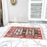 Vintage silk and cotton carpets