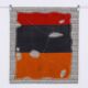 Vintage Anatolian Wall Tapestry Rug, Wall Textile Art, 90x106 Cm