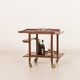 Teak bar cart, serving trolley, 1960s