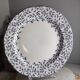 Blue flower plate dish
