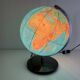Vintage 1976 German (French) terrestrial globe JRO Wechselbild - 34 cm