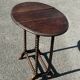 Small folding table called Gateleg, Victorian era