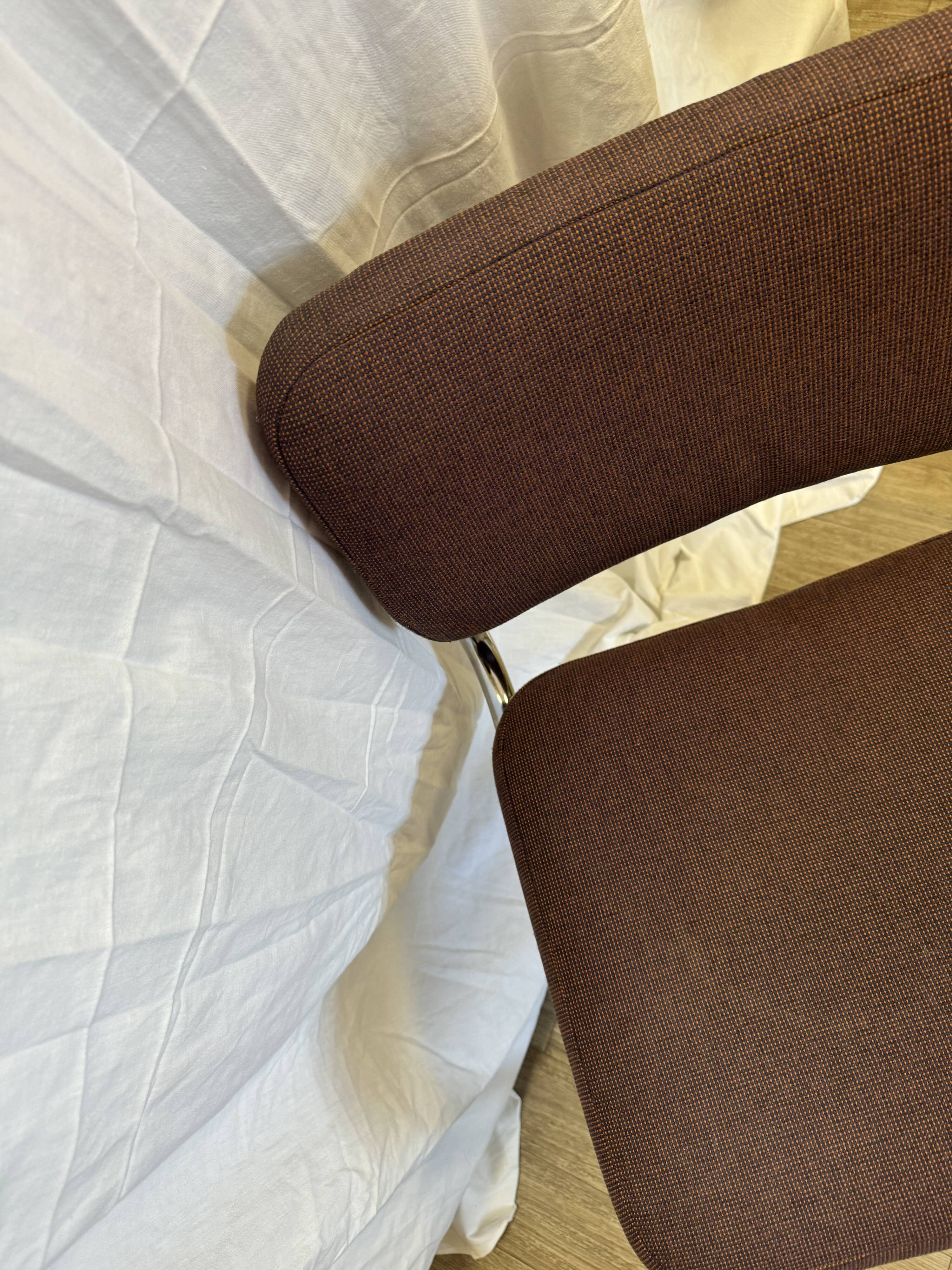 Chaise tubulaire 70s