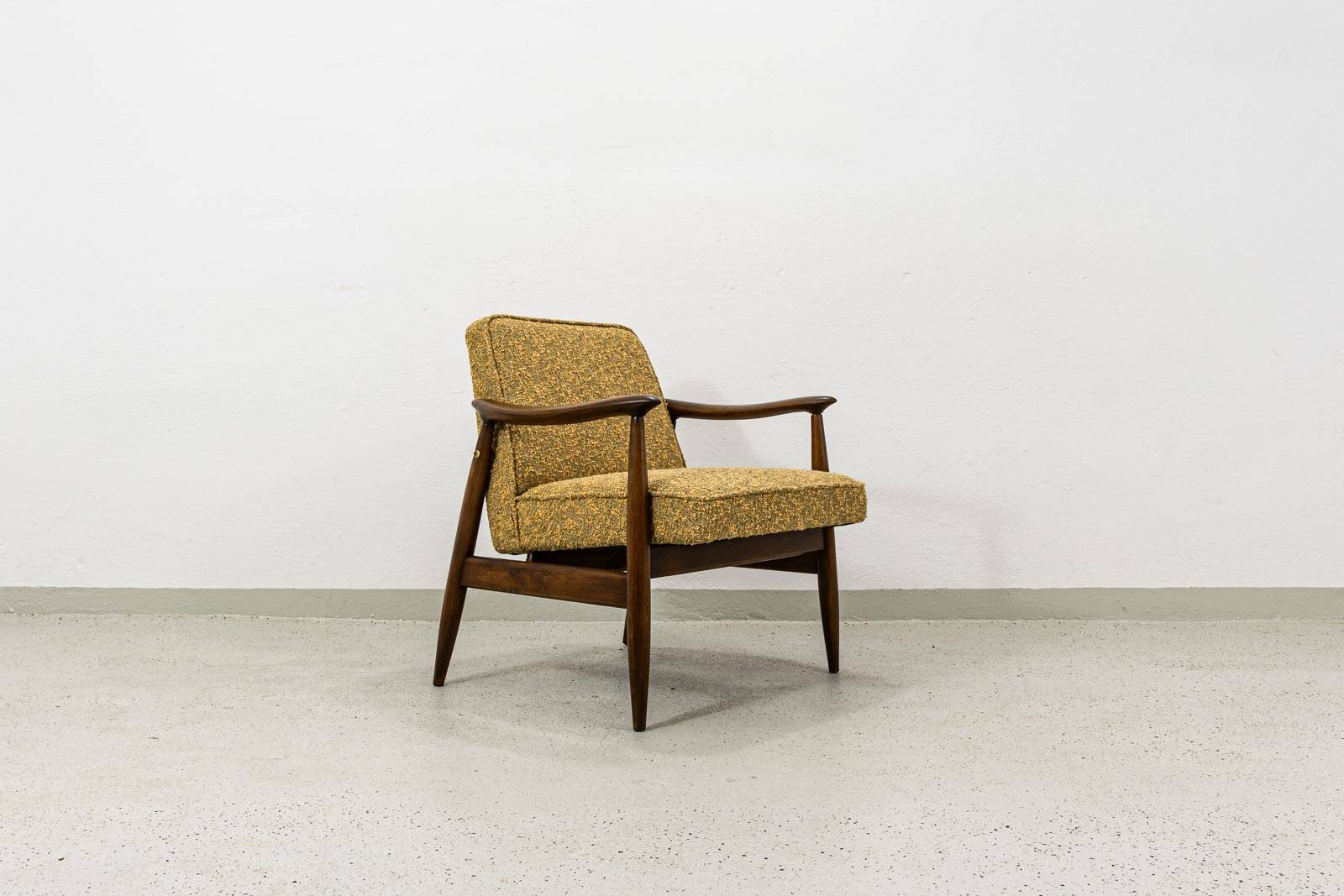 Mid-century Armchair GFM87 in Kvadrat By Juliusz Kędziorek, 1960s