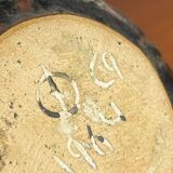 Brutalist studio pottery vase by Lu and Gerd Grove, 1964.