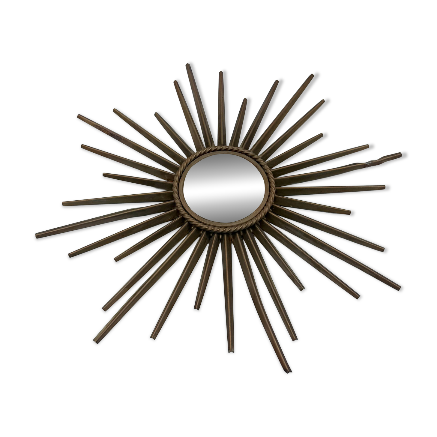 Miroir "Soleil" Chaty Vallauris, France, 1950s