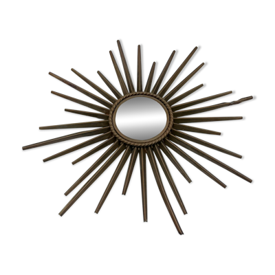 Miroir ''Soleil'' Chaty Vallauris, France, 1950s