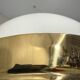 Vereinigte Werkstätten München brass & glass globe floor lamp 1960’s