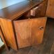 Mid century modern dutch corner wall unit
