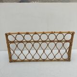 Children's rattan headboard