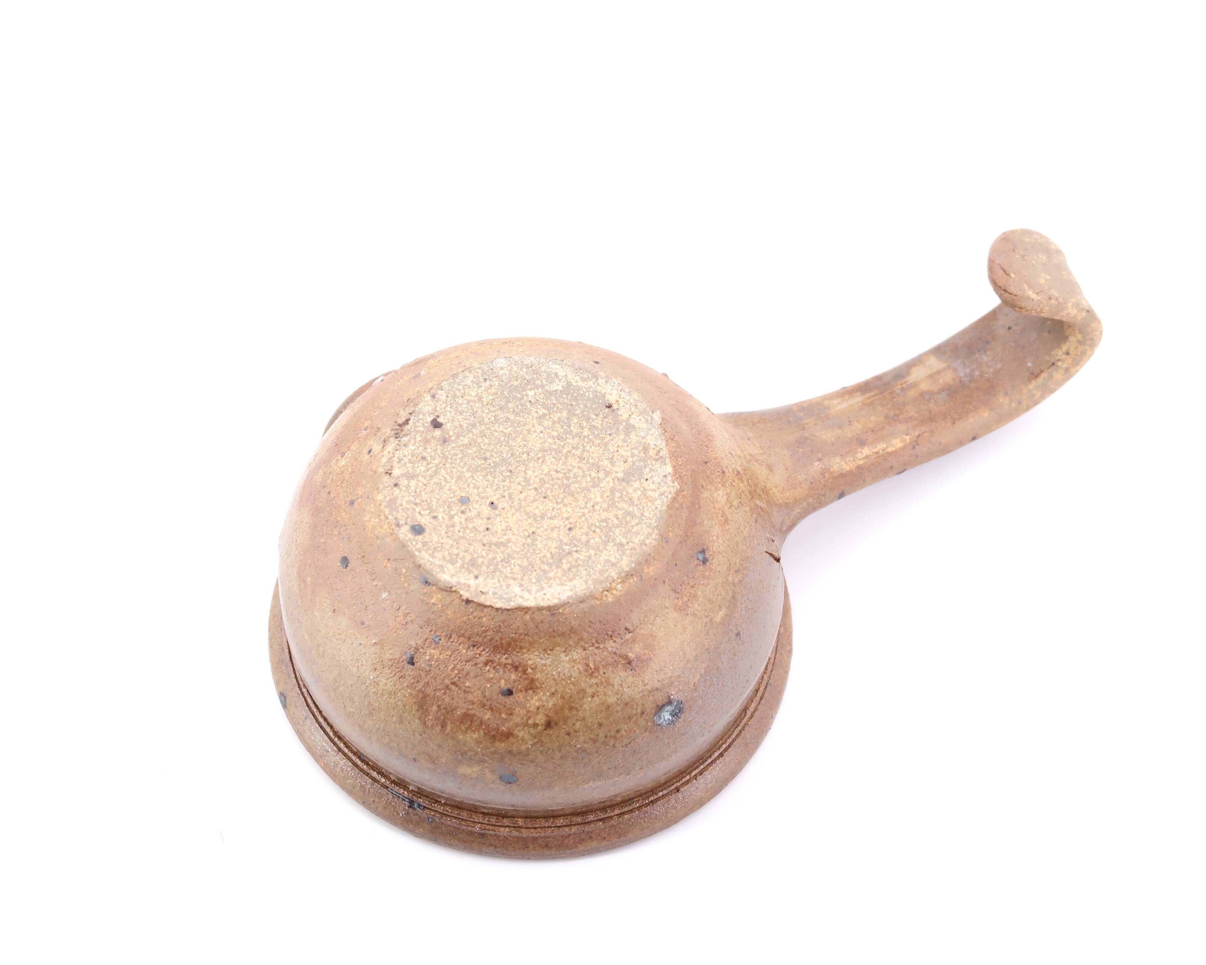 Stoneware sauce ladle by Pierre Digan, 1960s