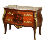 Commode en marqueterie régence 20e siècle