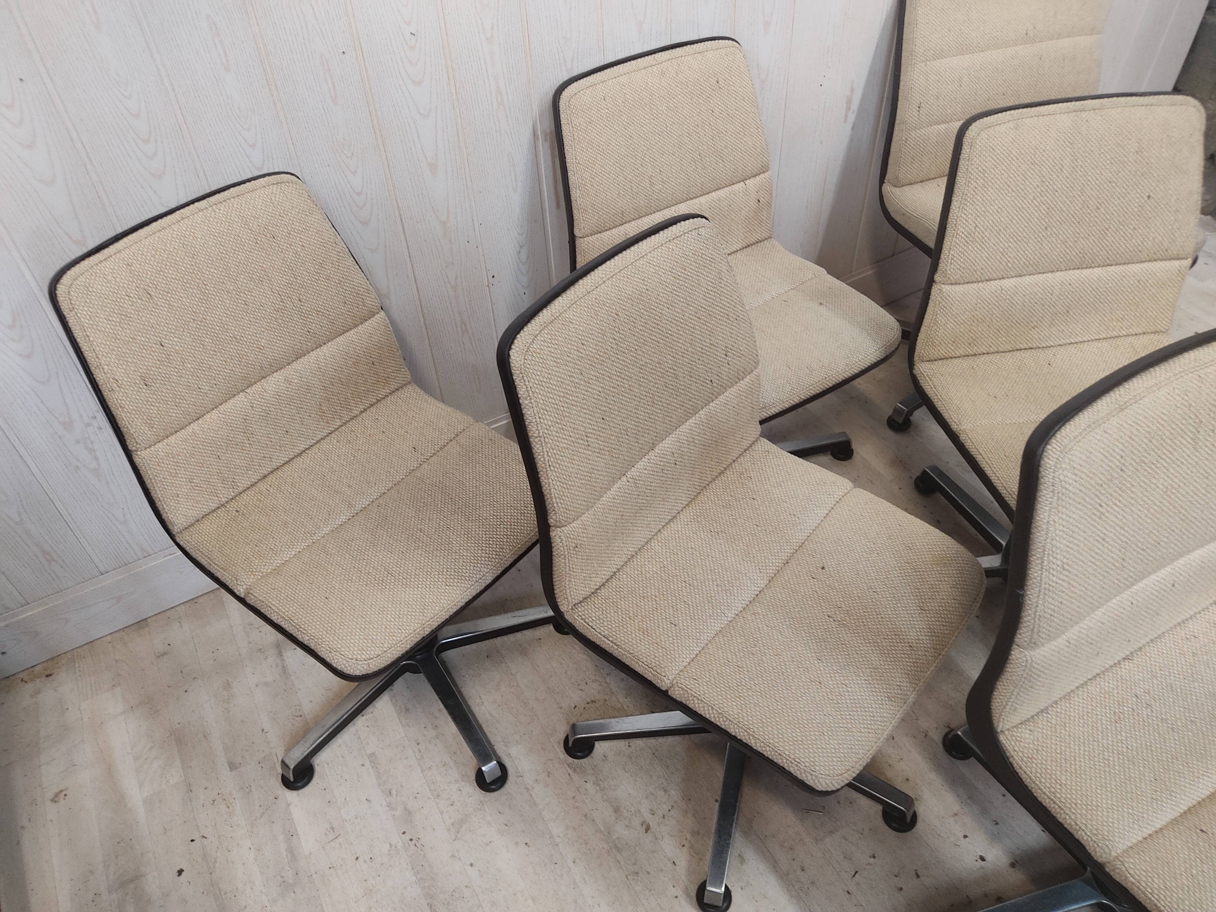 Chaise de bureau pivotante vintage