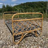 Vintage bamboo children's bed