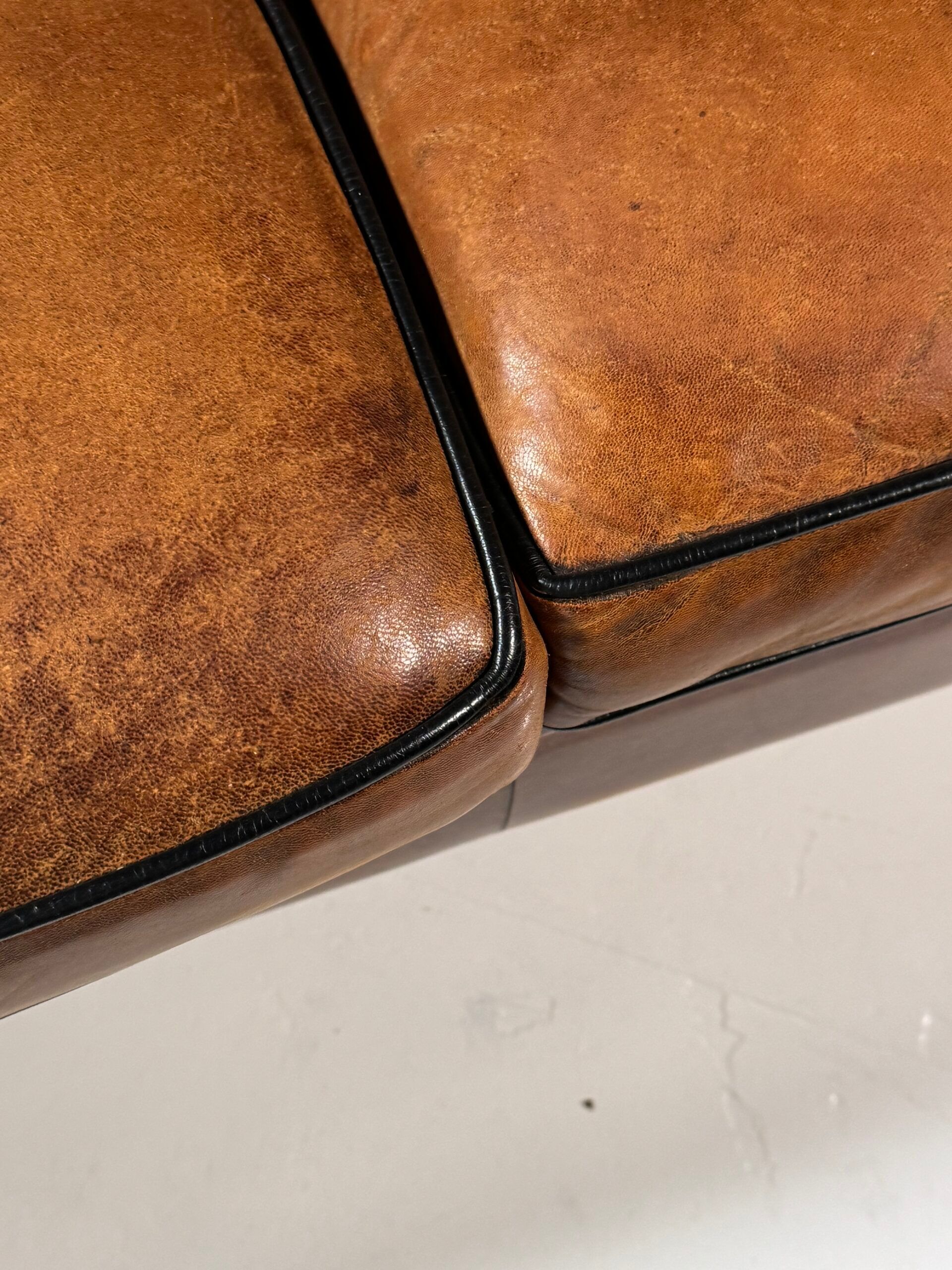 Sheepskin 3-seater classic sofa