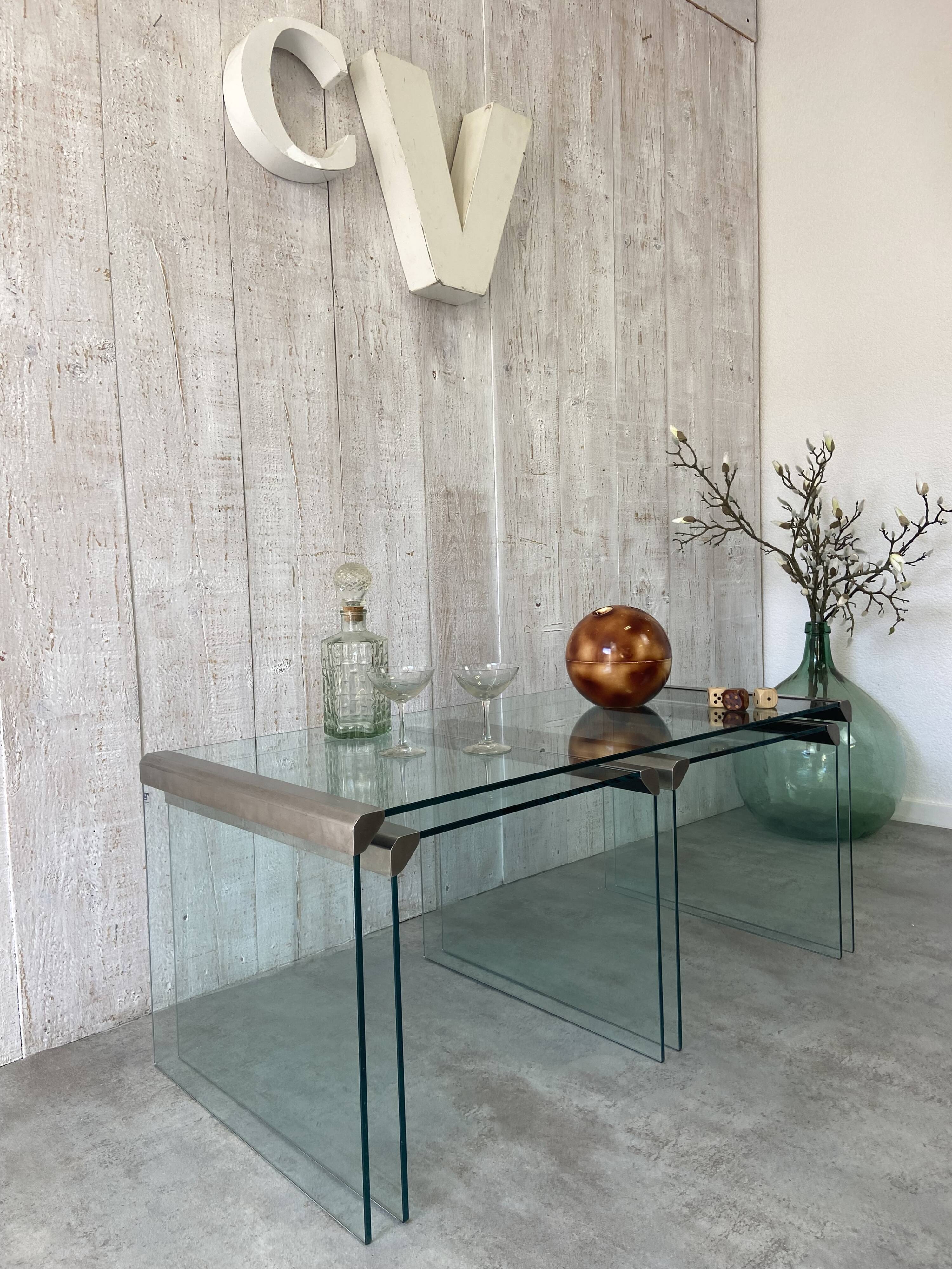 Set of 3 coffee tables Galliotti & Radice