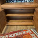Maison regain library shelf