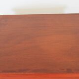 Vintage curtain file cabinet