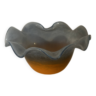 Vintage Glass Bowl Signed Gambier