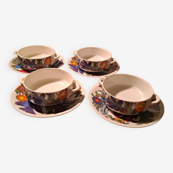 Villeroy and Boch Acapulco 4 soup cups