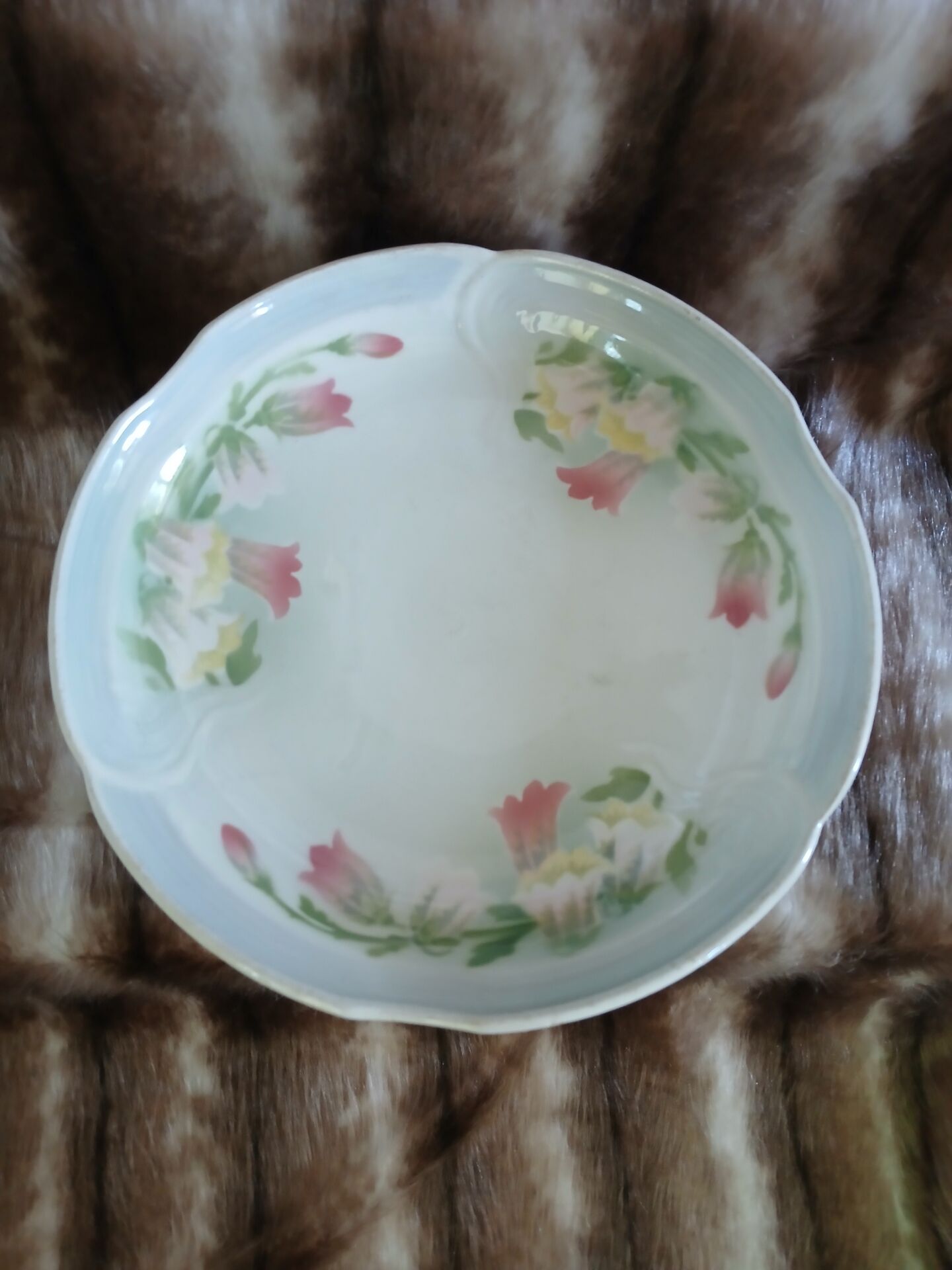 Antique compote dish "Grand dépôt Paris"