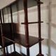 Maugrion Library editions - wood and caning - France 1980s