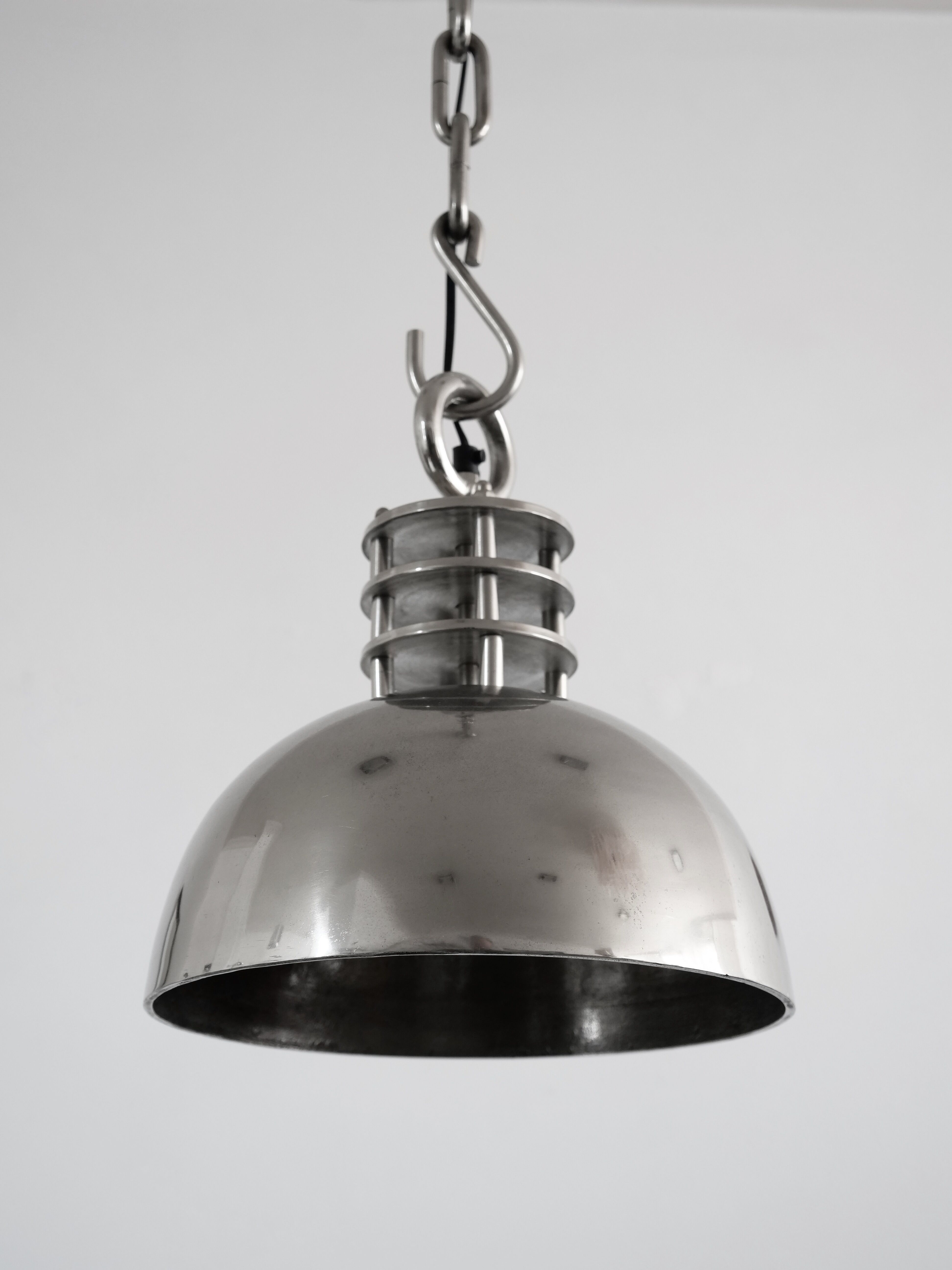 Suspension industrielle fonte d'aluminium deco marine