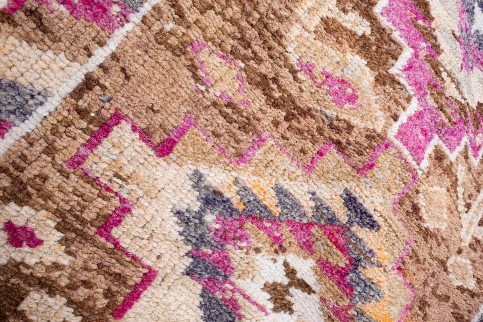 Tapis de couloir turc vintage