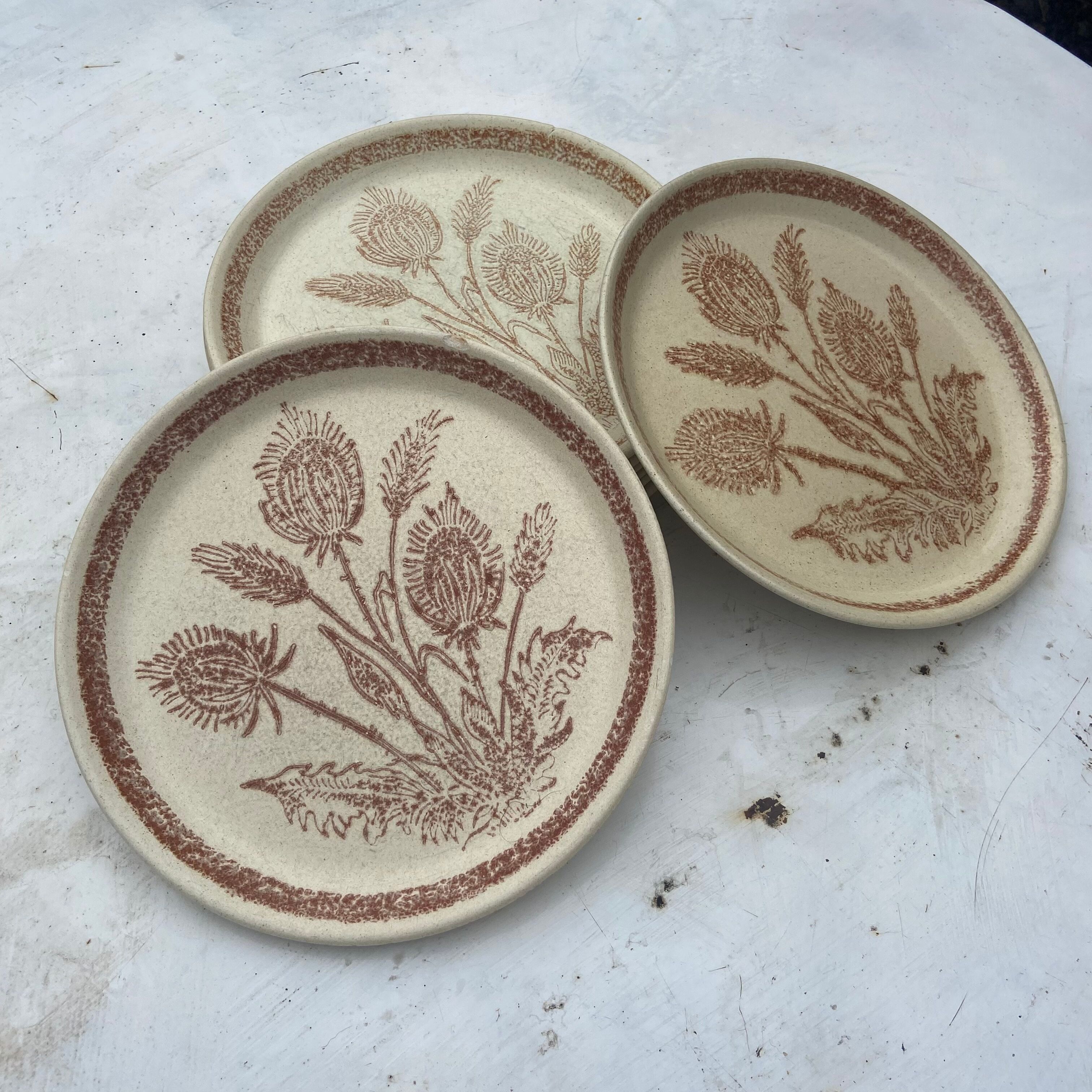 Assiettes vintage