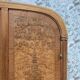 Armoire Art Déco en érable moucheté, rénovée