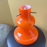 Targetti sankey pendant light orange opaline Space age