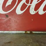 Coca cola advertising plate