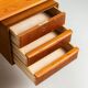 Svend Age Madsen freestanding desk in teak H.P. Hansen Denmark 1960
