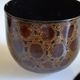 Set of 6 traditional bowls Burmese craftsmanship lacquered bamboo horsehair