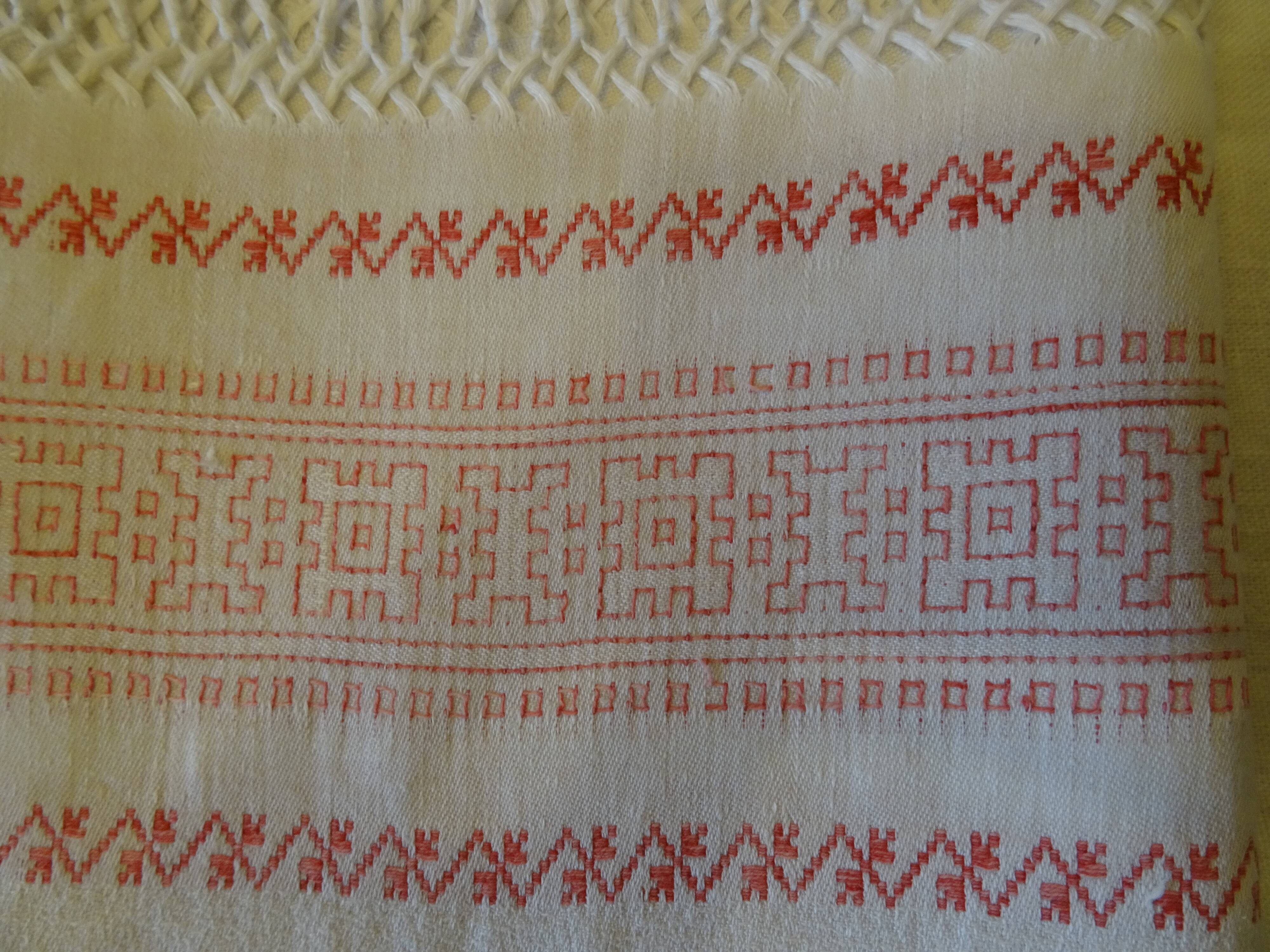 Vintage cloth with CJ monogram