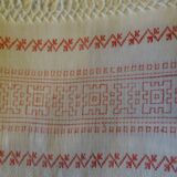 Vintage cloth with CJ monogram