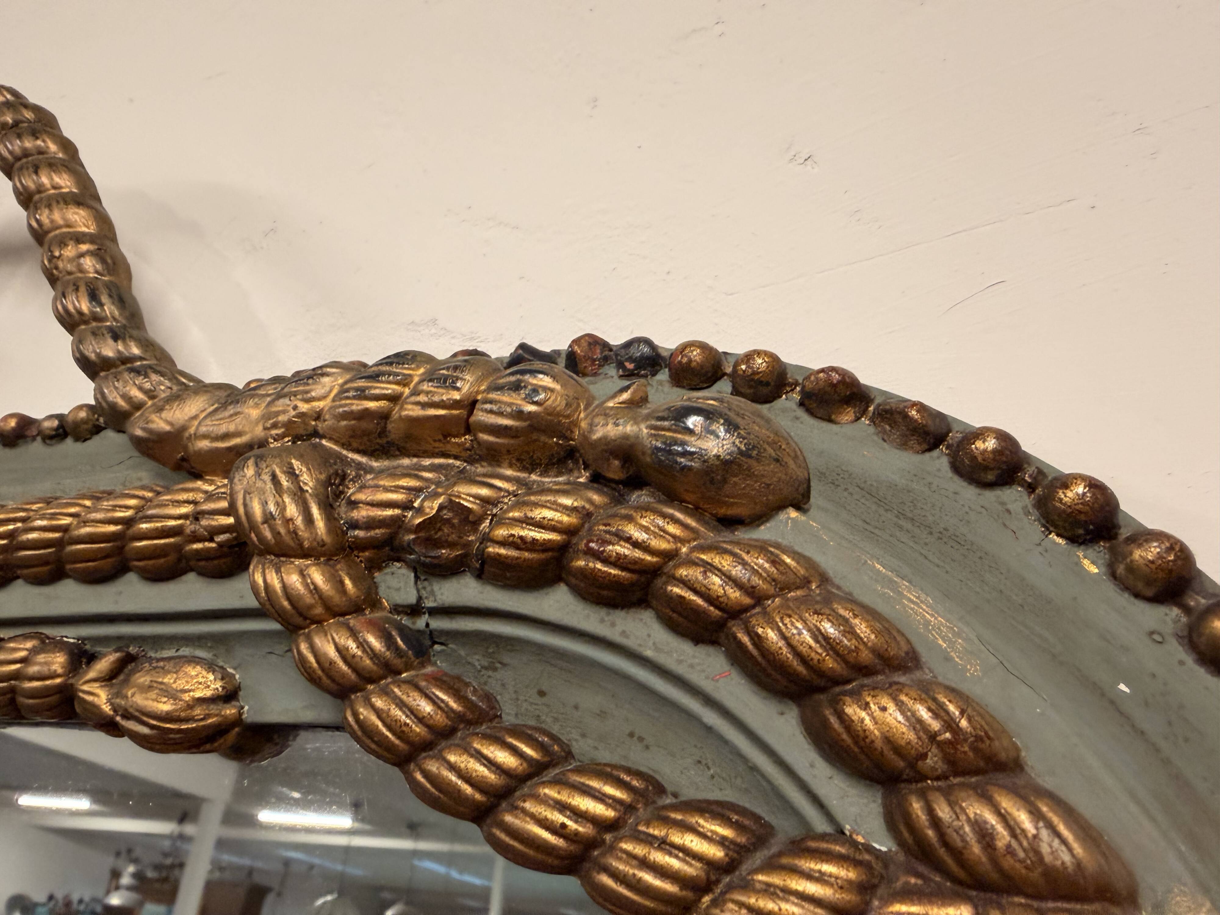 Antique English mirror