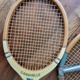 Paire d anciennes raquettes de tennis vers 1930
