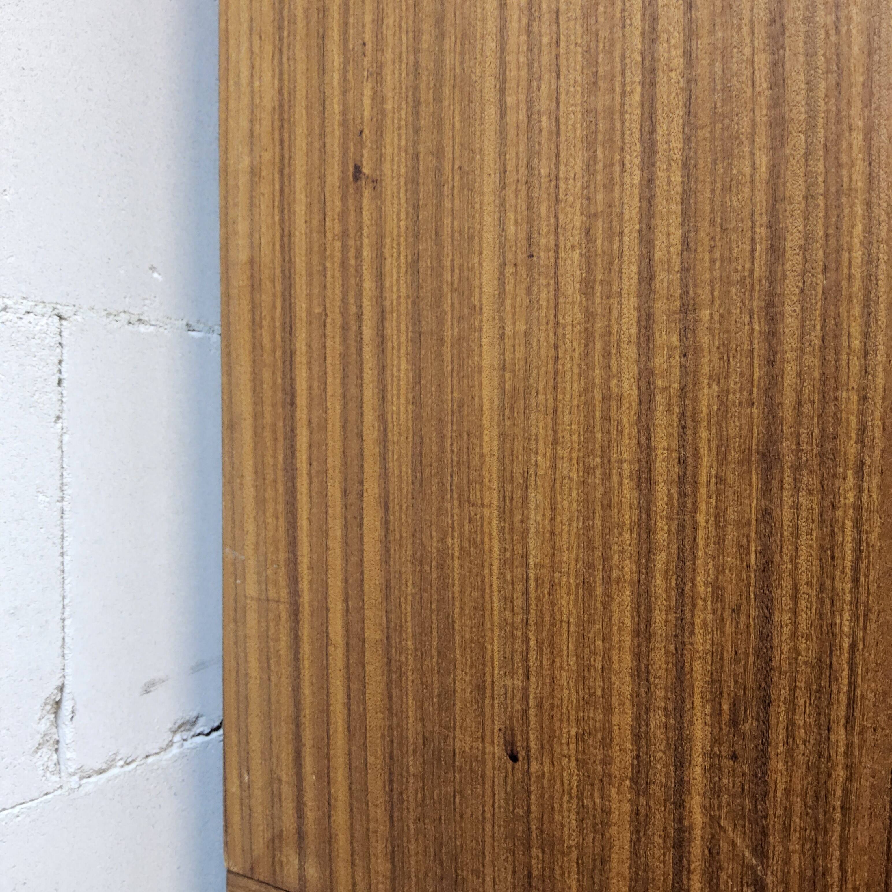 Vintage 60s teak bookcase drinks cabinet (display cabinet) 3 parts