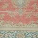 Handmade oriental contemporary 1980s 294 cm x 404 cm beige wool carpet