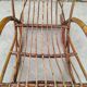 Vintage Rattan Rocking Chair