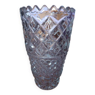 Large vintage glass vase