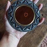 Petit miroir oriental en laiton