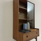 vintage glass library