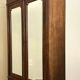 Armoire a glace style Louis XVI en noyer vers 1880