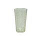 ACH Spike Vase, transparent glass, Ząbkowice, Poland, 1970s