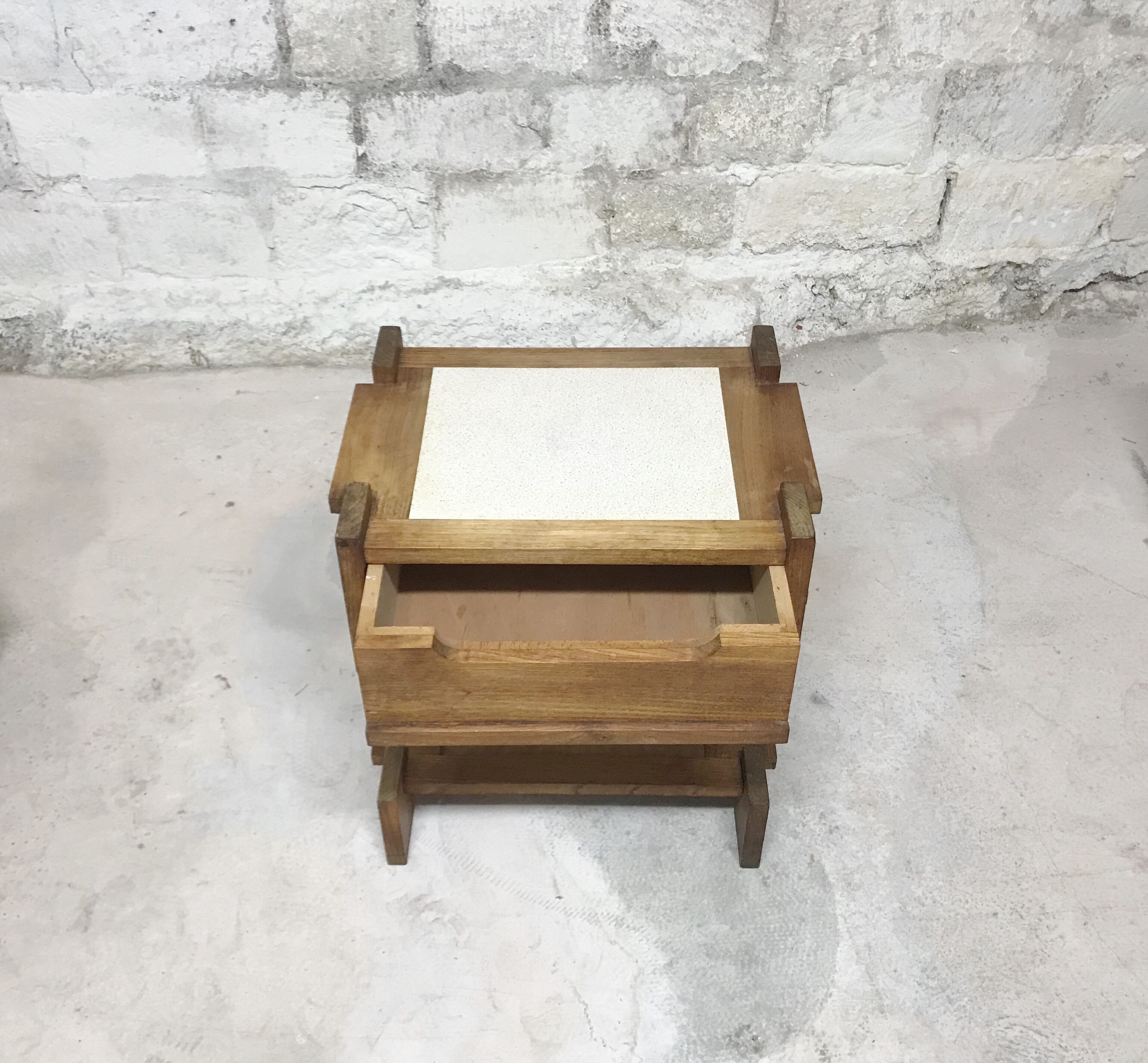 Bedside constructivist, 1950 France