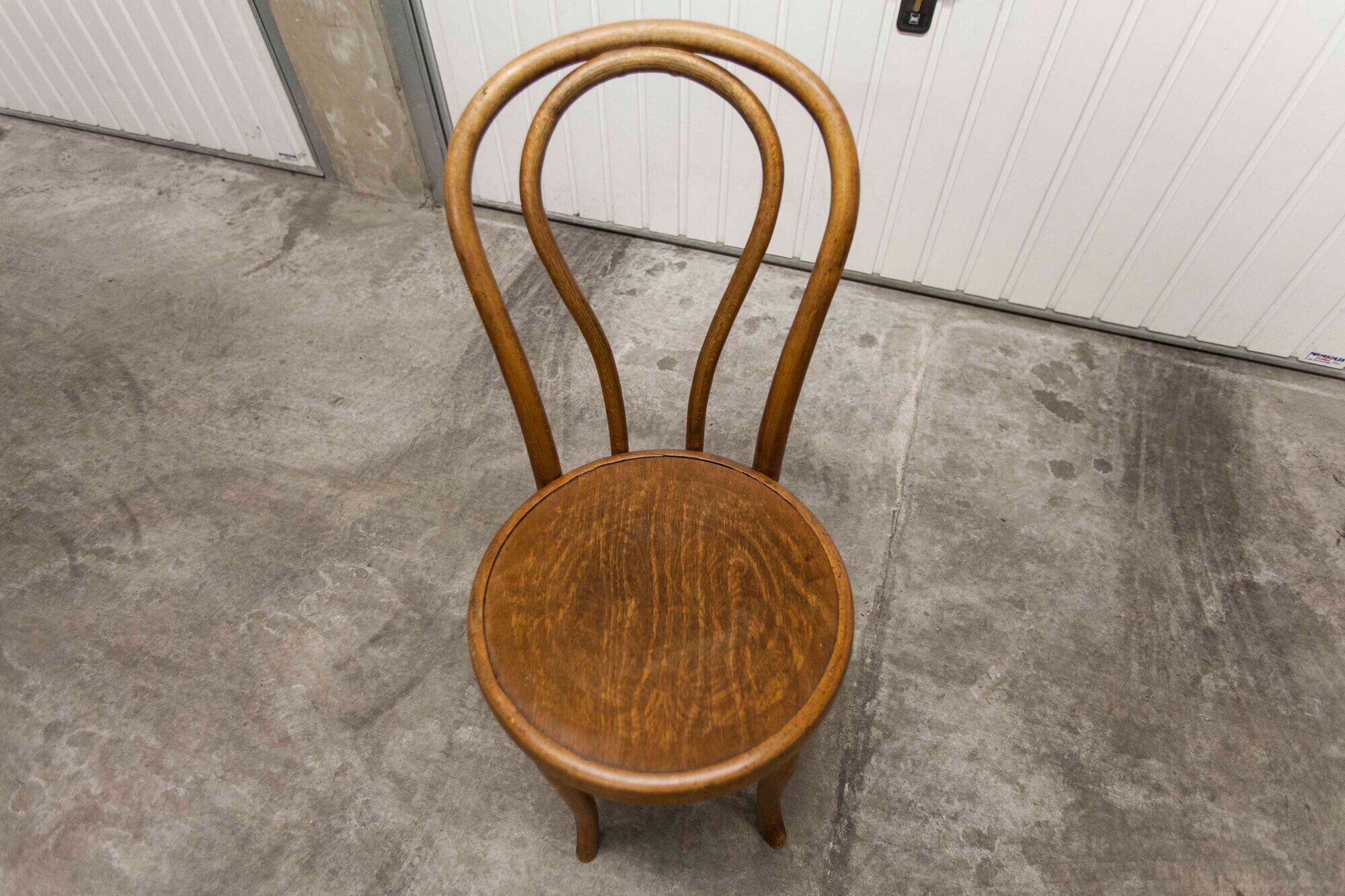 Mundus Vienna Austria 1910 curved wood bistro chair