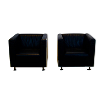 Armchairs model "Ko" by Matteo Grassi for Kunihide Oshinomi